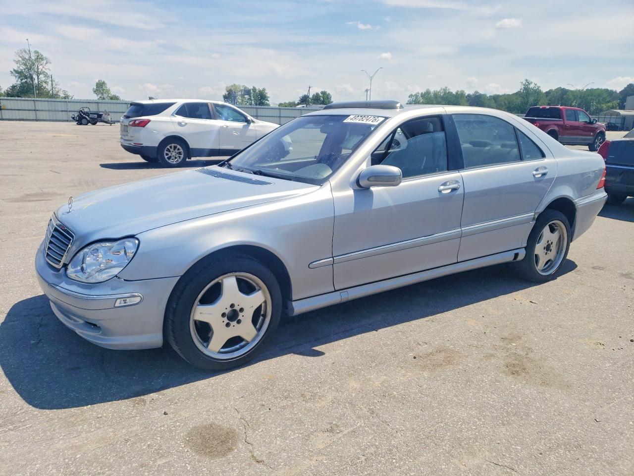 2001 Mercedes-Benz S 55 AMG, VIN WDBNG73J51A202955 — Front end