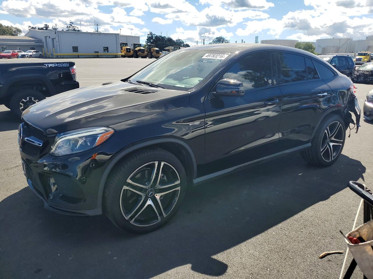 2018 Mercedes-Benz GLE 43 AMG, VIN 4JGED6EB0JA124073 — Rear end