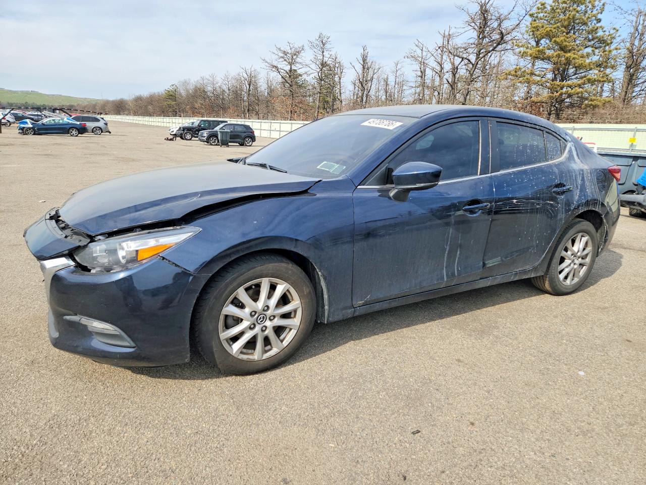 2018 Mazda 3 Sport, VIN 3MZBN1U77JM229181 — Front end
