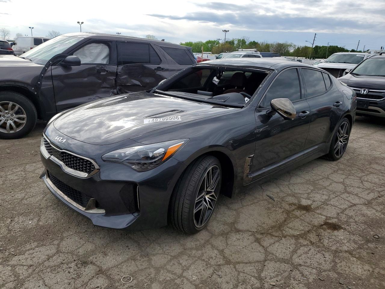 2023 Kia Stinger GT2, VIN KNAE55LC2P6129730 — Front end