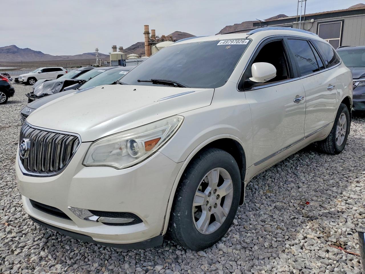 2015 Buick Enclave Premium, VIN 5GAKVCKD8FJ102758 — Interior fire