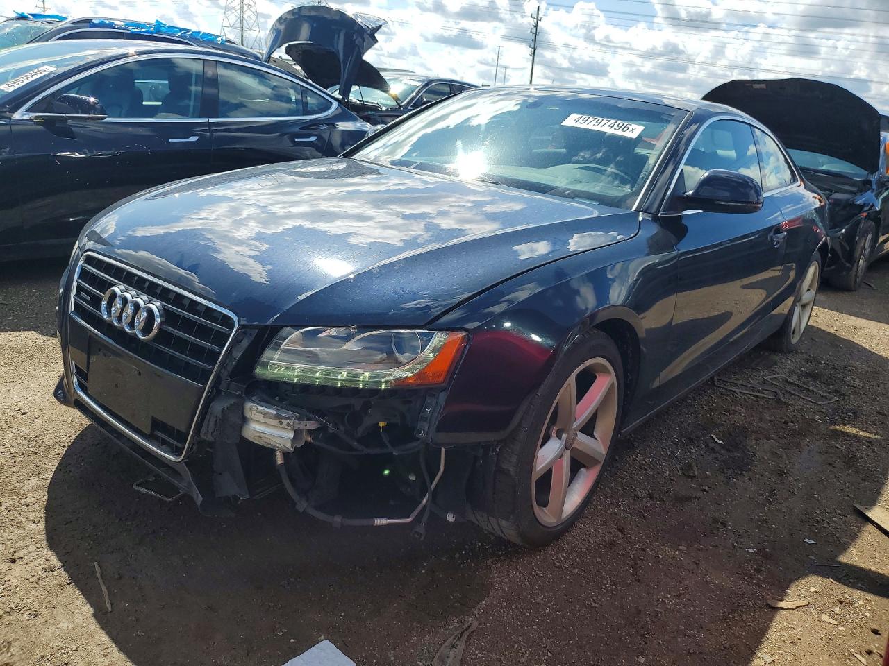2009 Audi A5, VIN WAUDK78T49A005712 — Перед