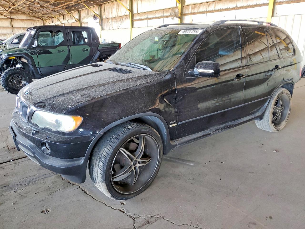 2001 BMW X5 3.0i, VIN WBAFA53531LM61993 — Зад
