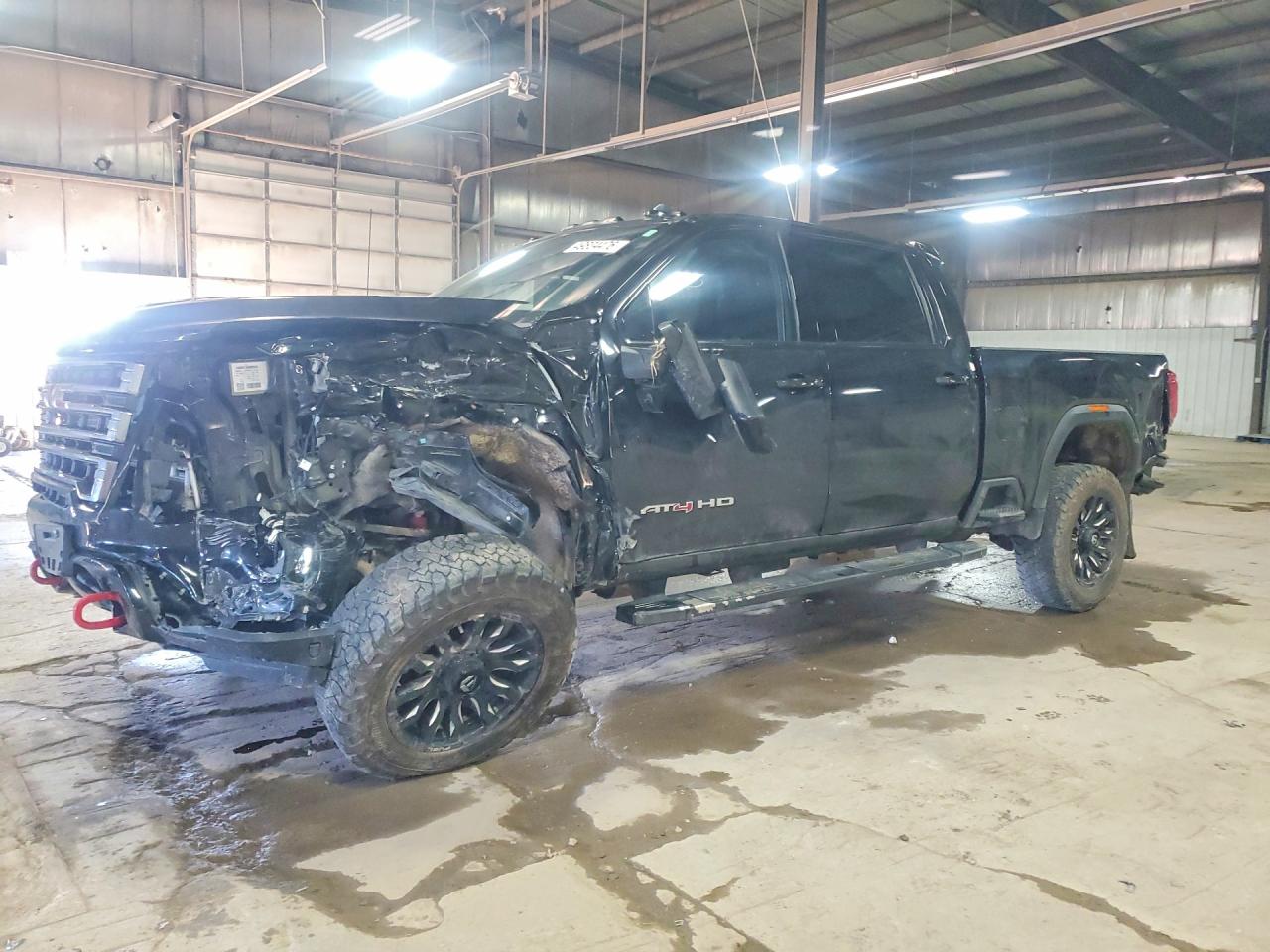 2023 GMC Sierra 3500HD AT4, VIN 1GT49VEY7PF197291 — Rollover