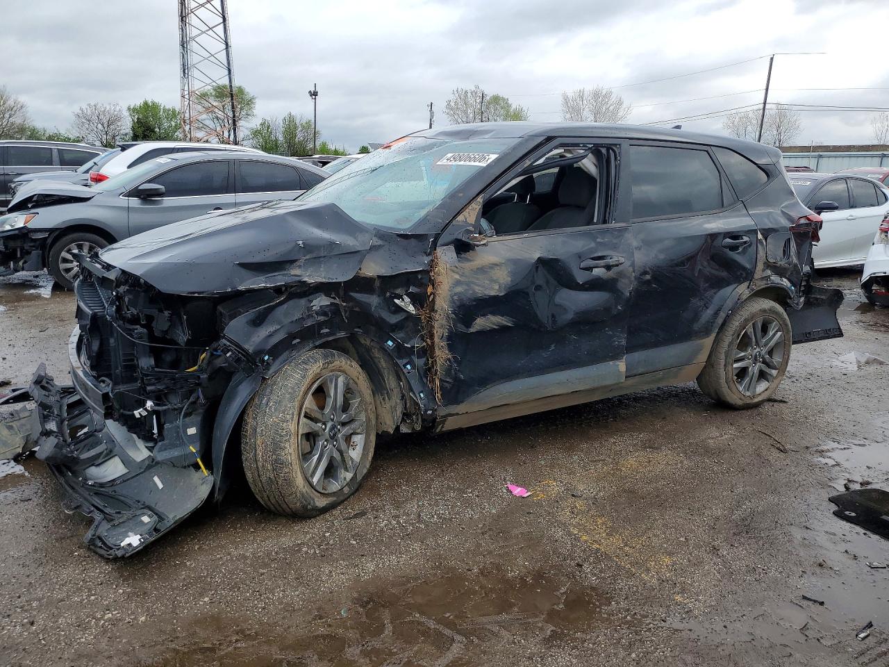 2021 Kia Seltos LX, VIN KNDEPCAAXM7186587 — All over