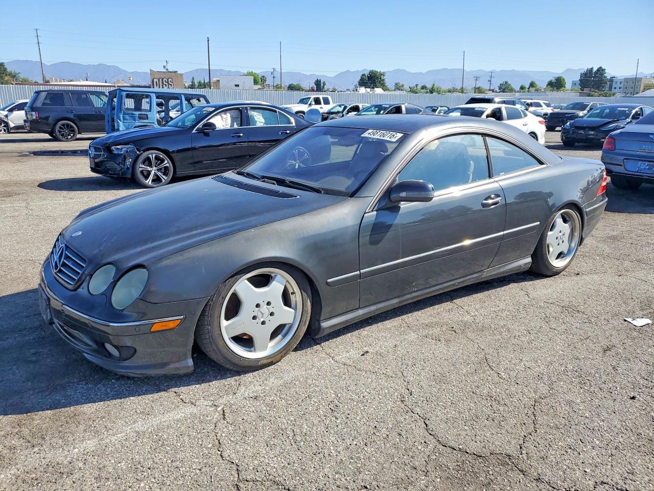 2002 Mercedes-Benz CL 500/600, VIN WDBPJ78J32A021731 — Minor dents and scratches