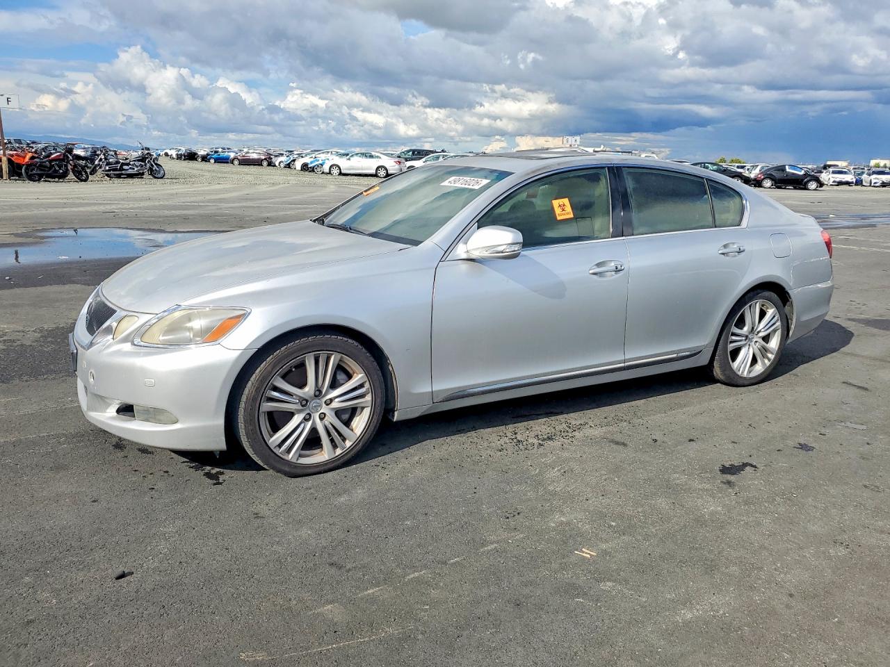 2008 Lexus GS 350, VIN JTHBC96S785016092 — Interior fire