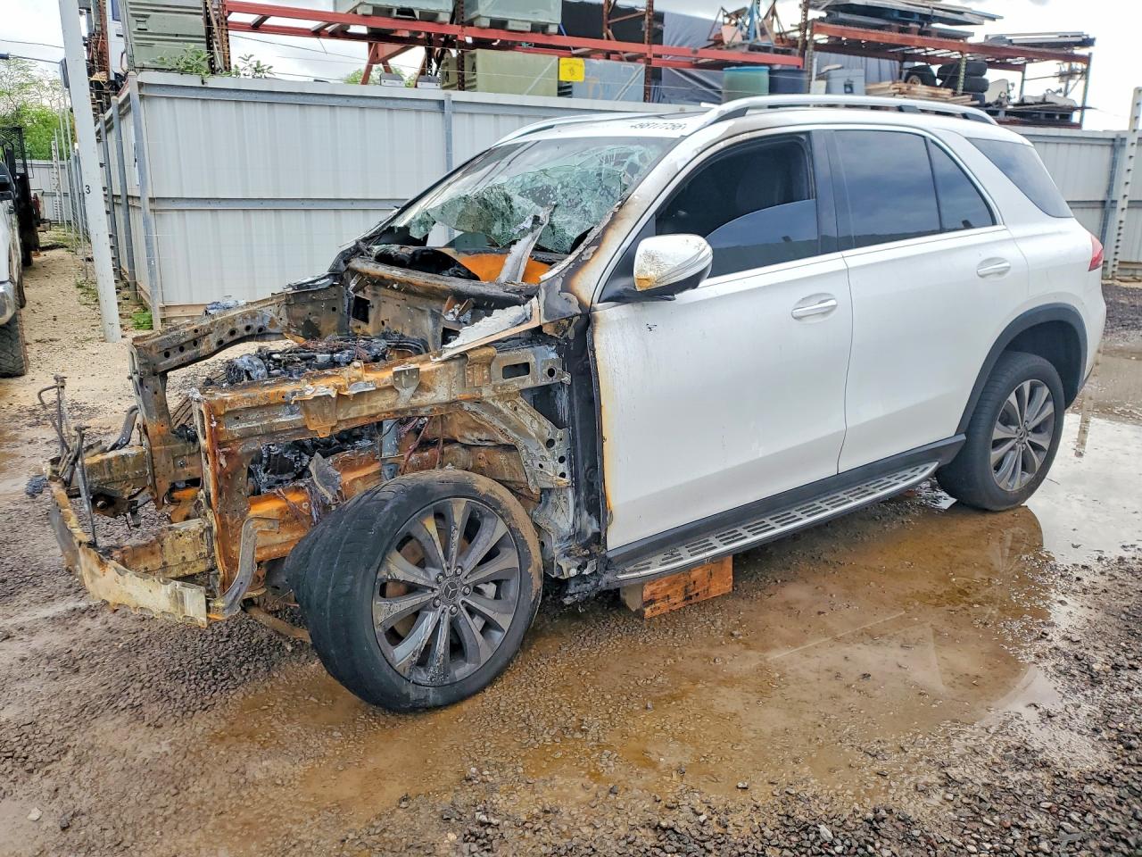 2020 Mercedes-Benz GLE 350, VIN 4JGFB4KB6LA061728 — Burn