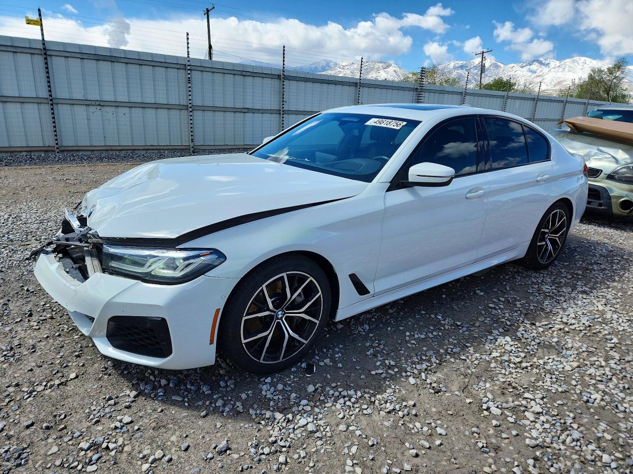 2021 BMW 5 Series 540i xDrive, VIN WBA73BJ05MCH33682 — Front end