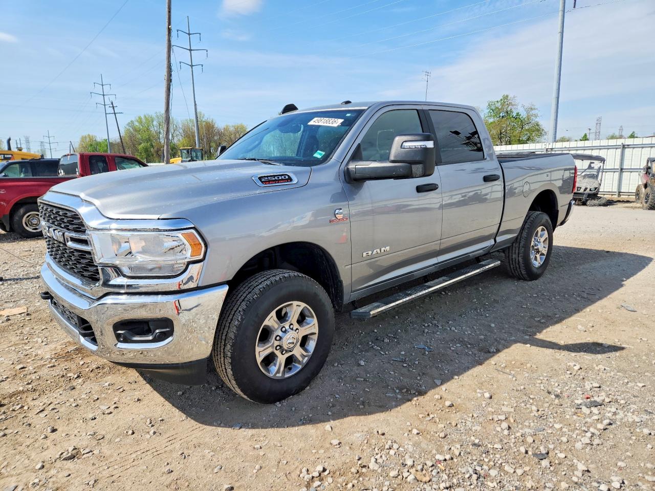 2024 Ram 2500 Lone Star, VIN 3C6UR5DL9RG238132 — Повреждение рамы