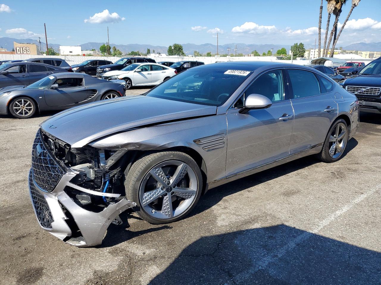 2025 Genesis G80 3.5T Sport Prestige, VIN KMTGG4SD5SU259615 — Front end