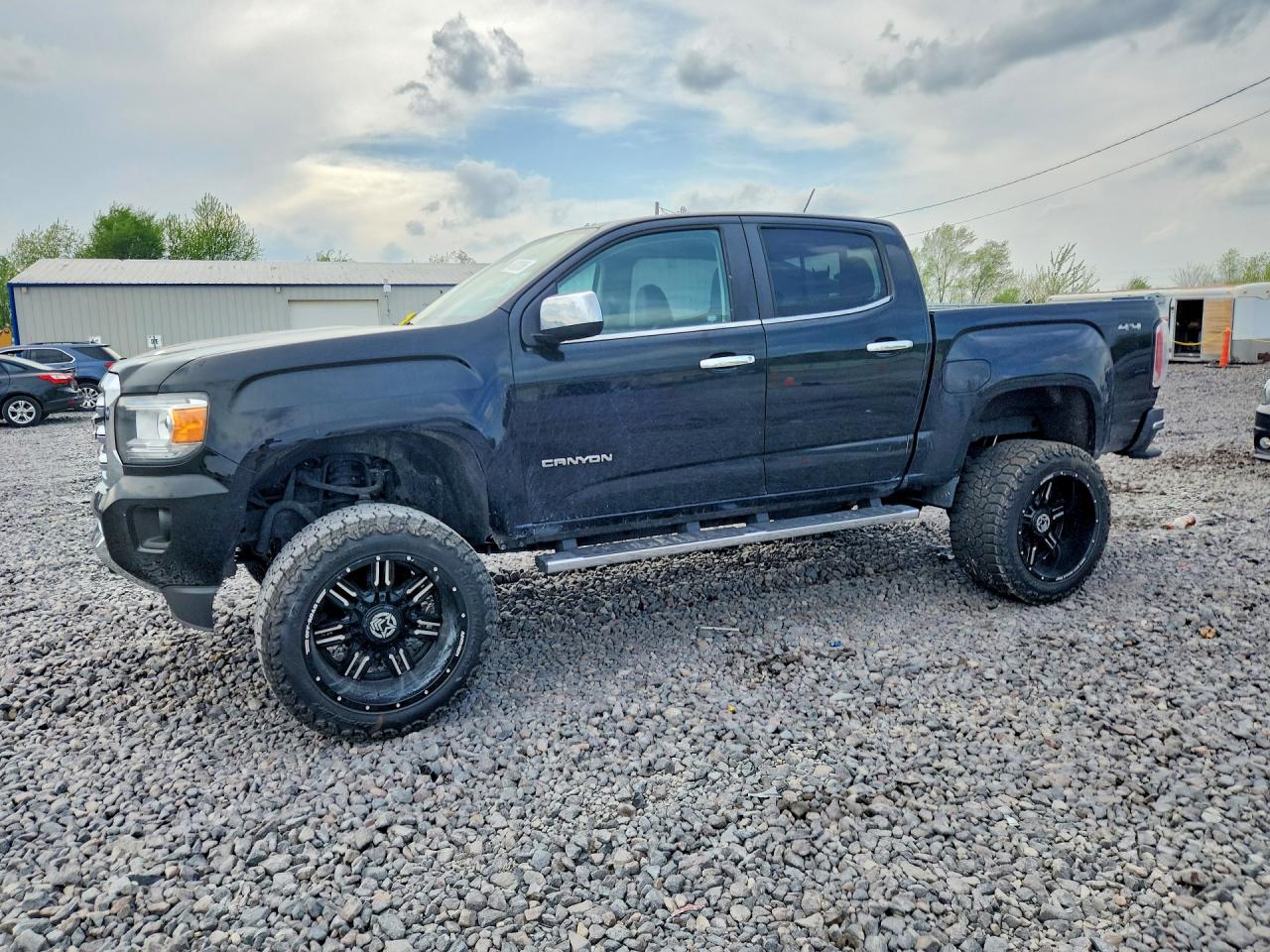 2015 GMC Canyon 4WD SLT, VIN 1GTG6CE3XF1259308 — Burn
