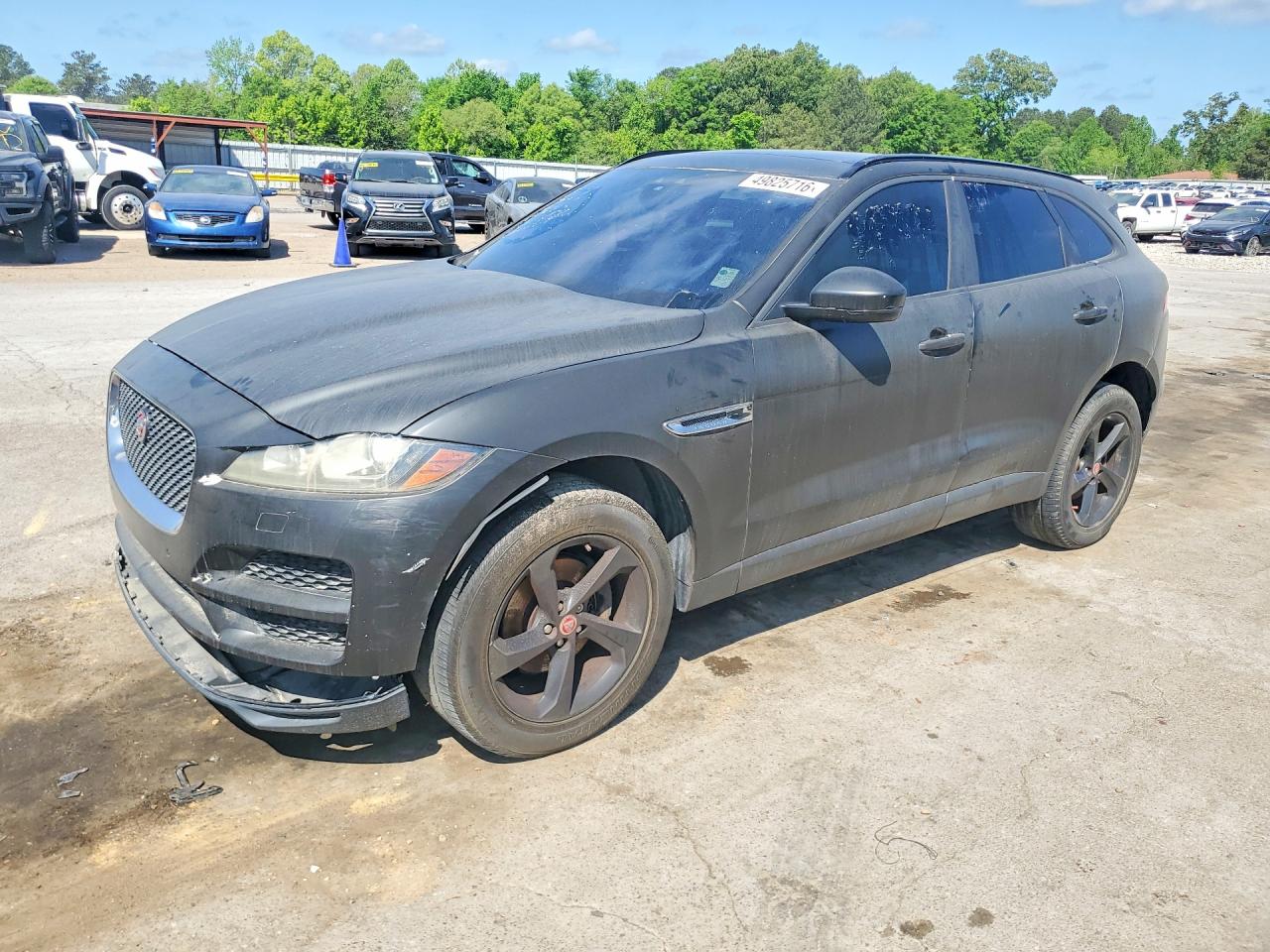 2018 Jaguar F-Pace 25t Premium, VIN SADCJ2FX4JA259181 — Undercarriage