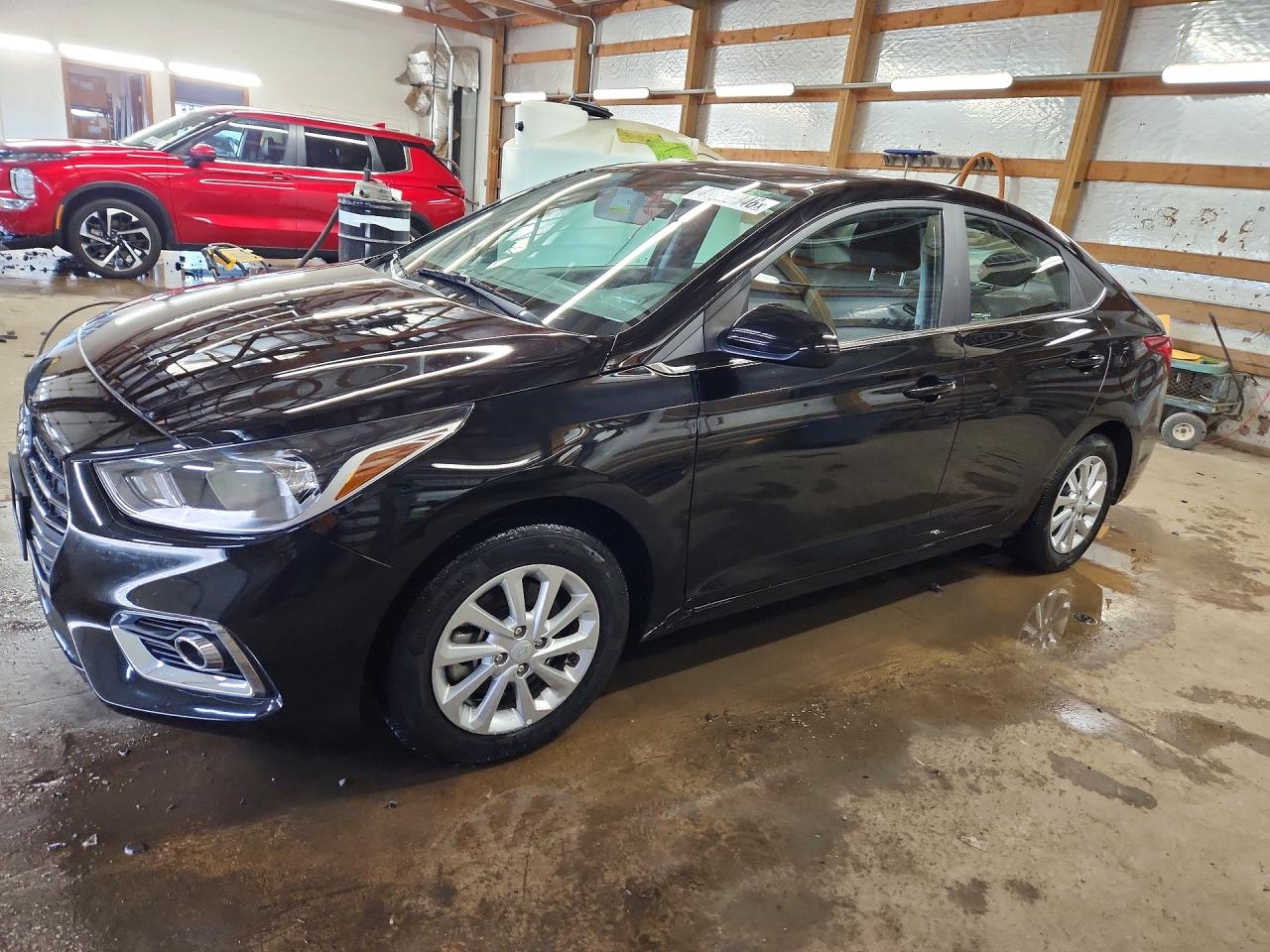 2022 Hyundai Accent SE, VIN 3KPC24A67NE189892 — Hail