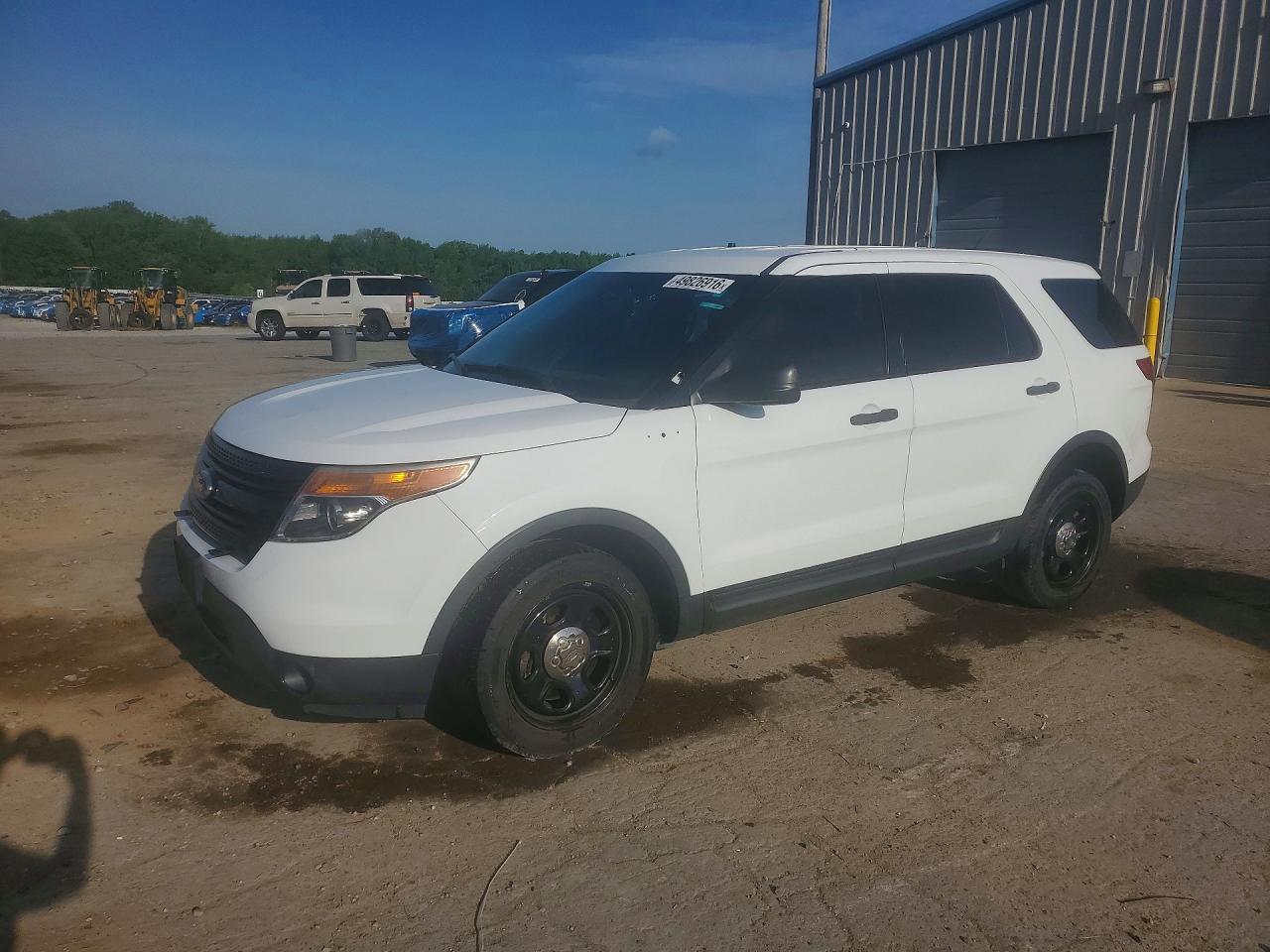 2015 Ford Police Interceptor Utility, VIN 1FM5K8AR7FGC16757 — Roof
