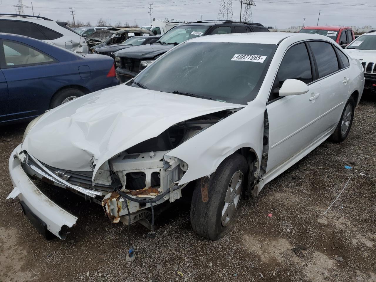 2010 Chevrolet Impala LT, VIN 2G1WB5EK3A1178141 — Front end
