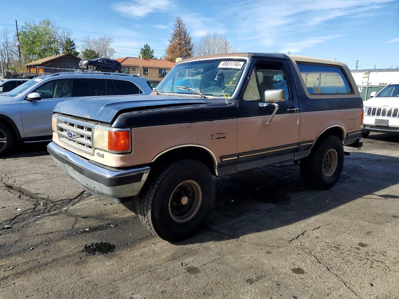 1988 Ford Bronco, VIN 1FMEU15N3JLA36071 — Side