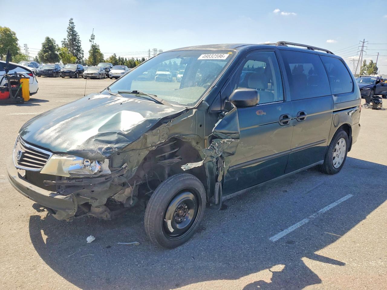 1999 Honda Odyssey LX, VIN 2HKRL1855XH514346 — Front end
