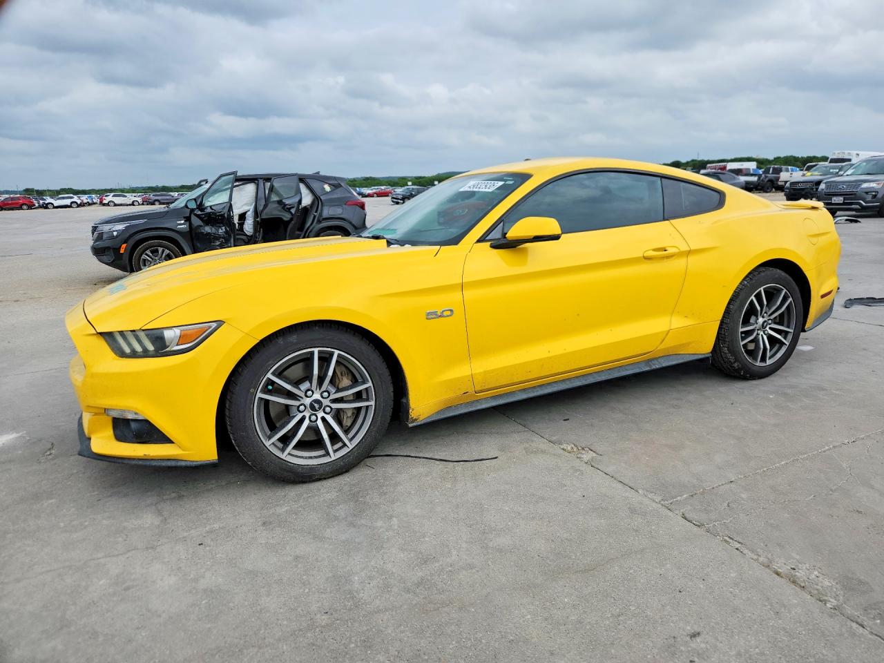2015 Ford Mustang GT, VIN 1FA6P8CF3F5396270 — Front end