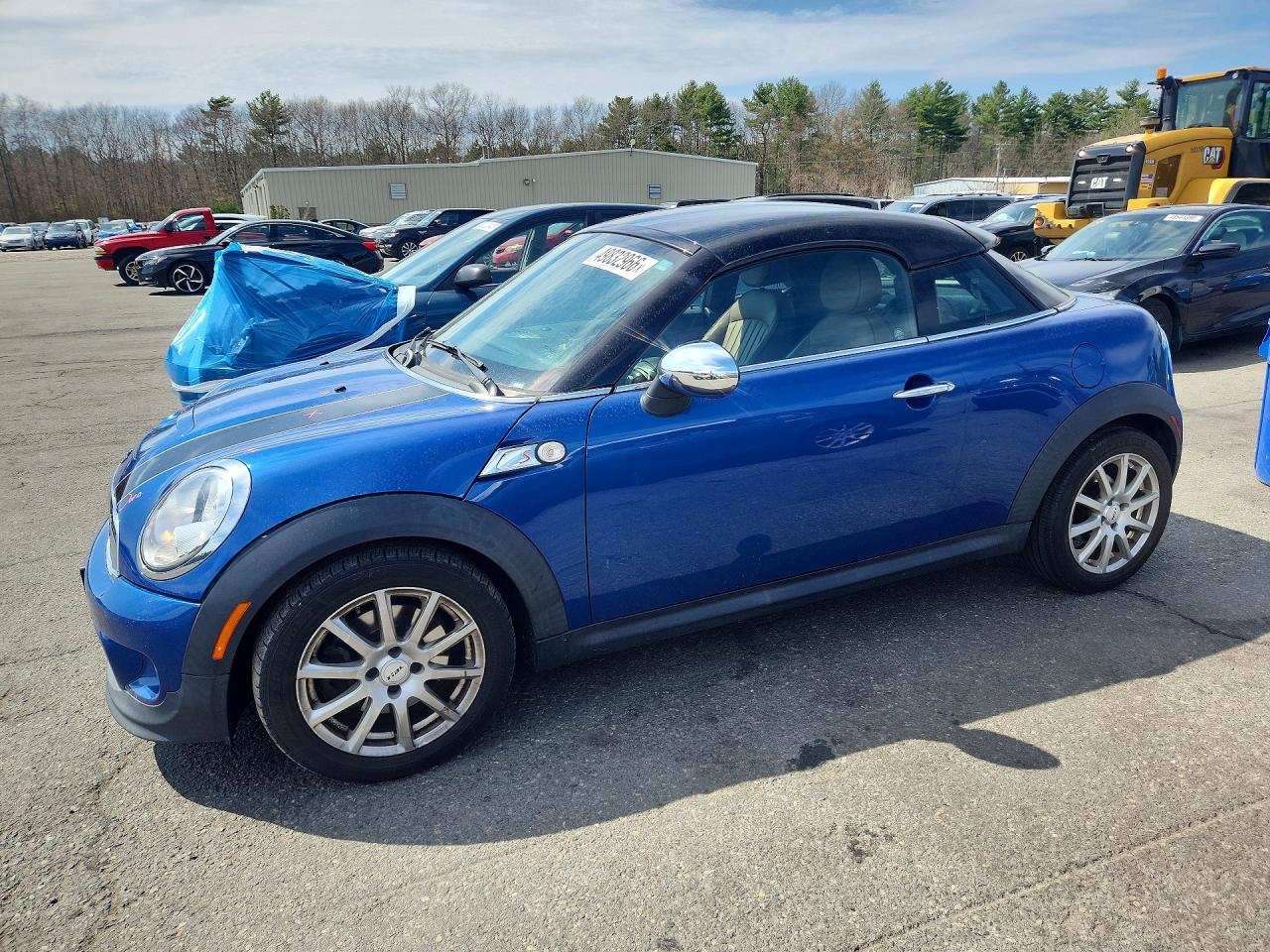 2013 MINI Coupe S, VIN WMWSX3C54DT466402 — Rear end
