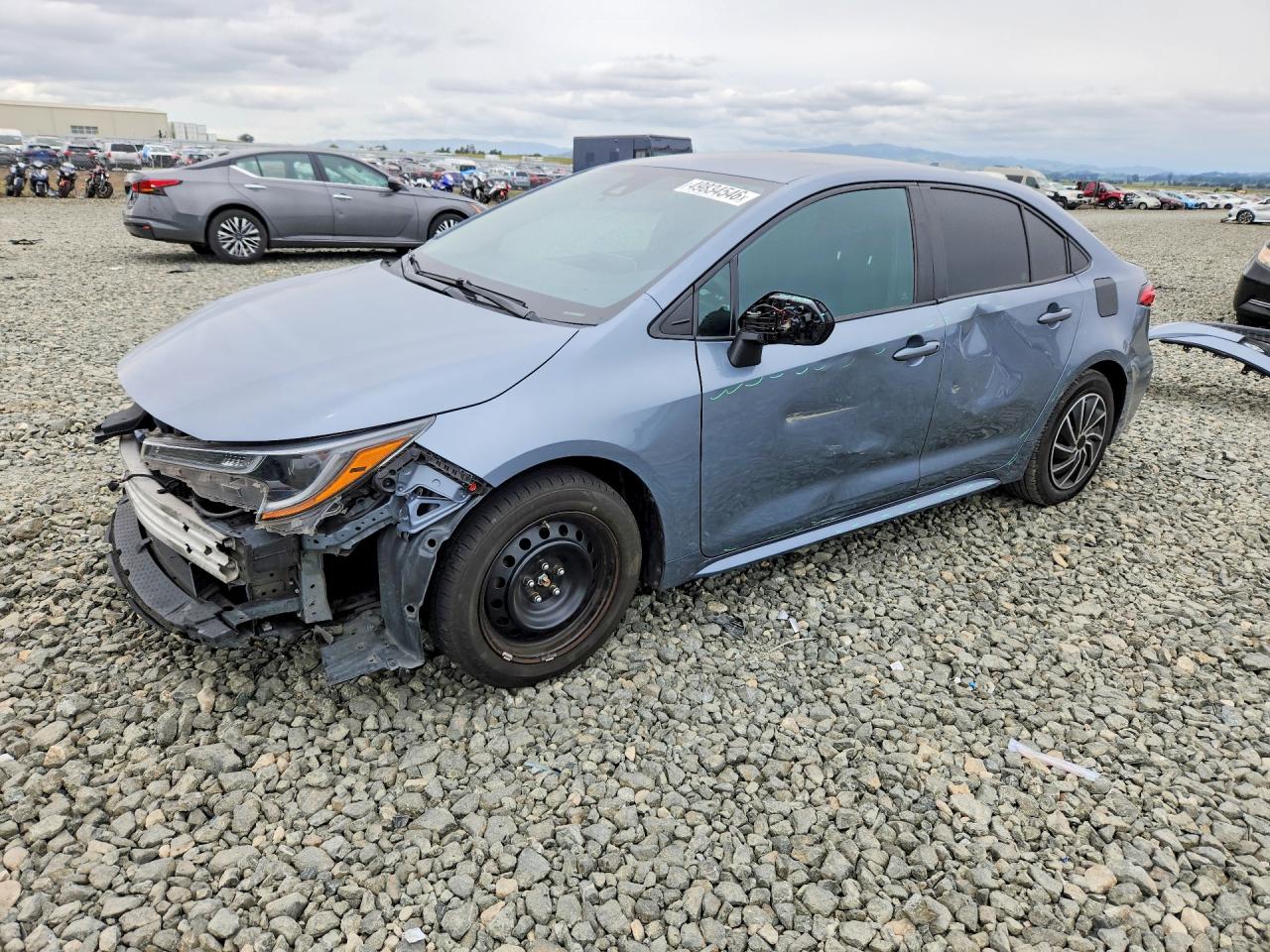 2021 Toyota Corolla LE, VIN 5YFEPMAE8MP245014 — Front end