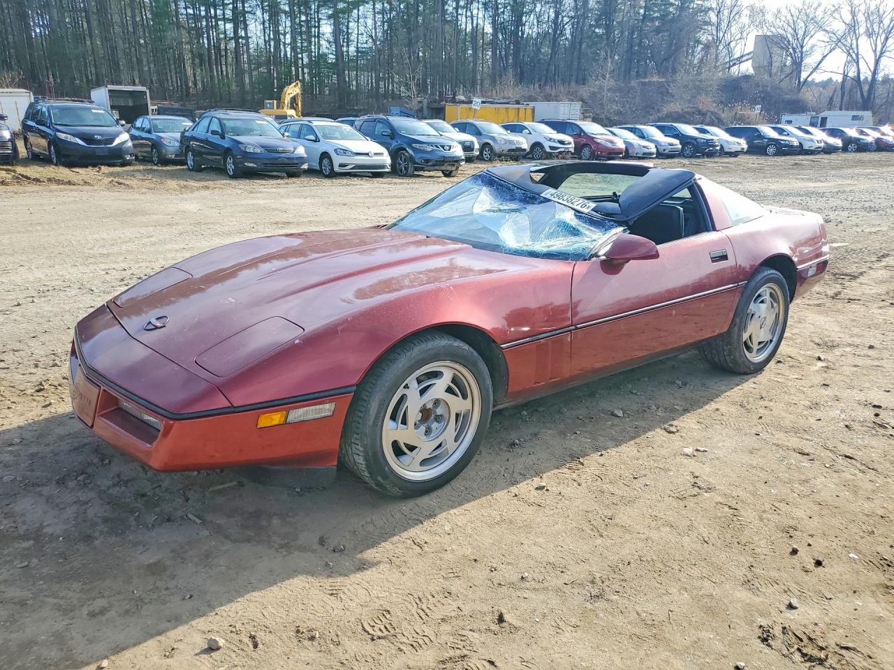 1988 Chevrolet Corvette, VIN 1G1YY2182J5119595 — Roof