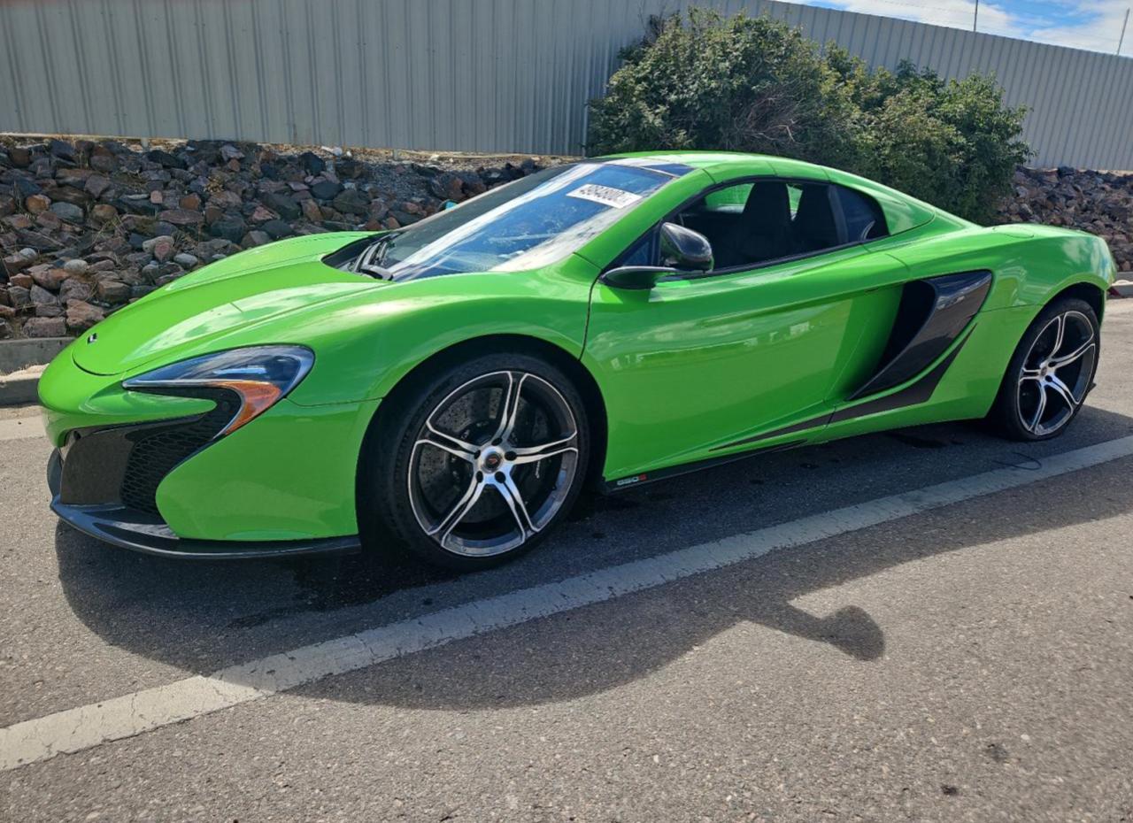 2016 McLaren 650S, VIN SBM11FAA7GW006033 — Rear end
