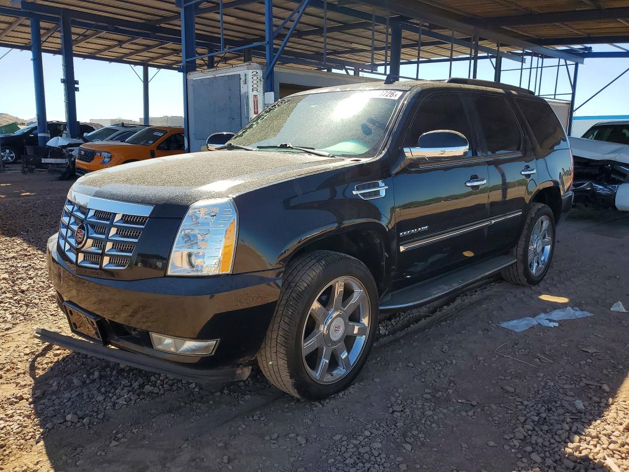 2013 Cadillac Escalade Luxury, VIN 1GYS4BEF8DR309670 — Front end