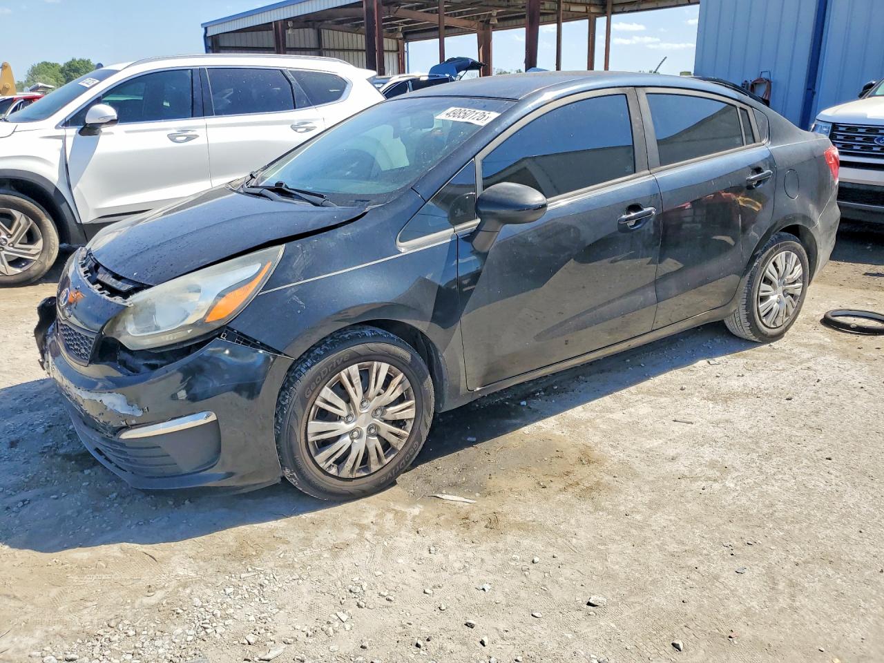 2017 Kia Rio LX, VIN KNADM4A39H6037656 — Front end