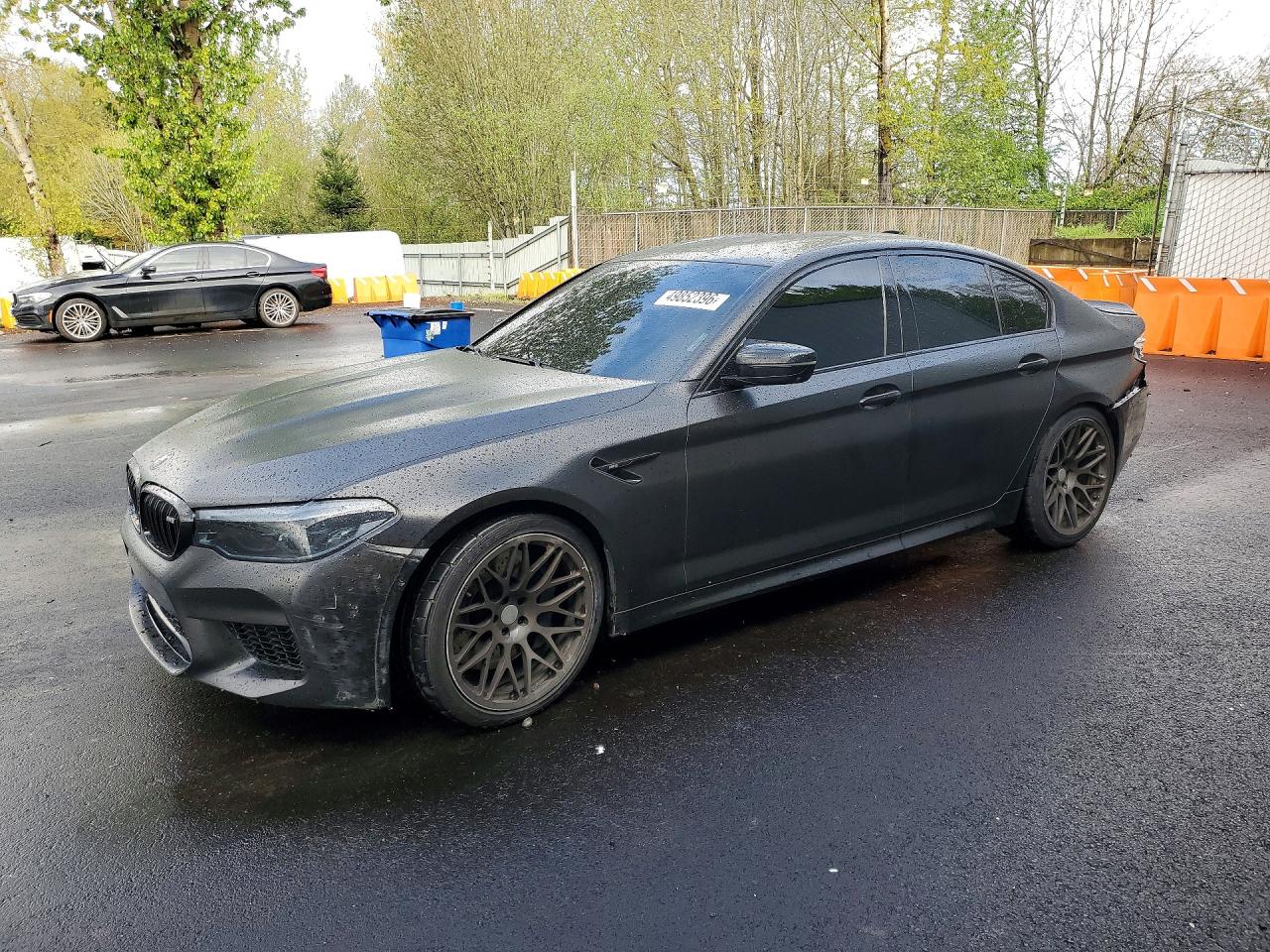 2019 BMW M5, VIN WBSJF0C59KB448442 — Зад
