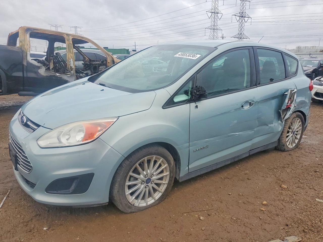 2014 Ford C-Max SE, VIN 1FADP5AU8EL520941 — Side