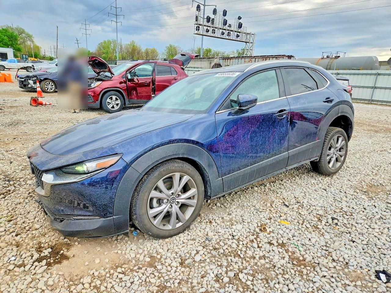 2022 Mazda CX-30 S Carbon Edition, VIN 3MVDMBCL7NM406917 — Front end