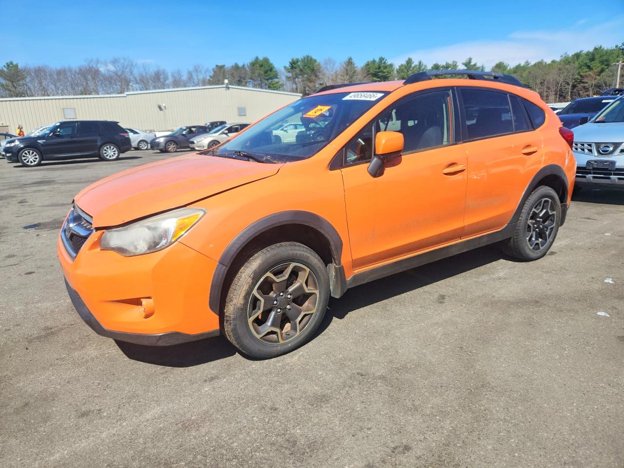 2013 Subaru Crosstrek Premium, VIN JF2GPACC5D2818910 — Water / flood