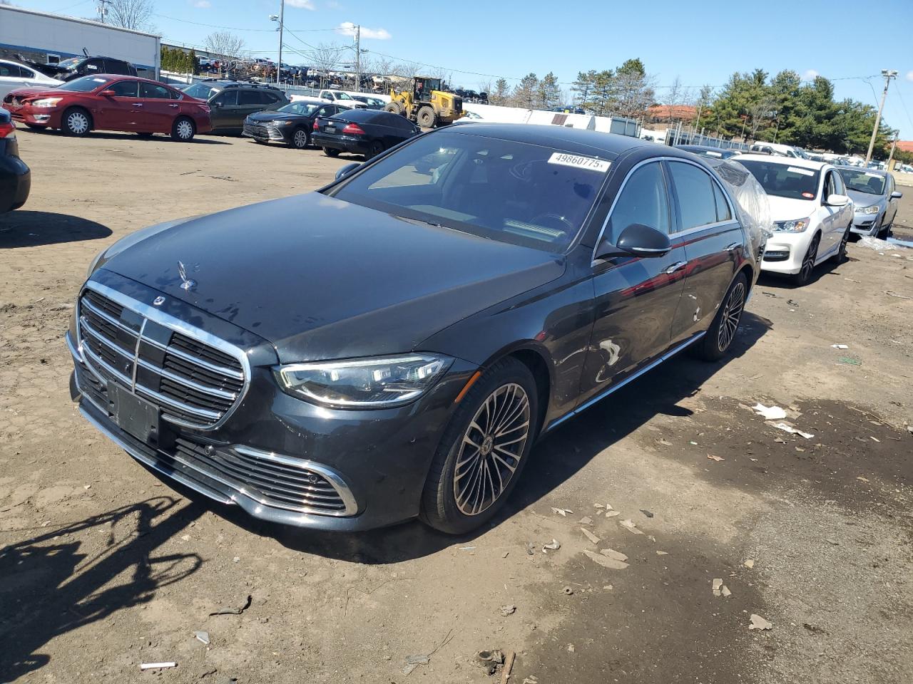 2021 Mercedes-Benz S 580, VIN W1K6G7GB1MA026229 — Rear end