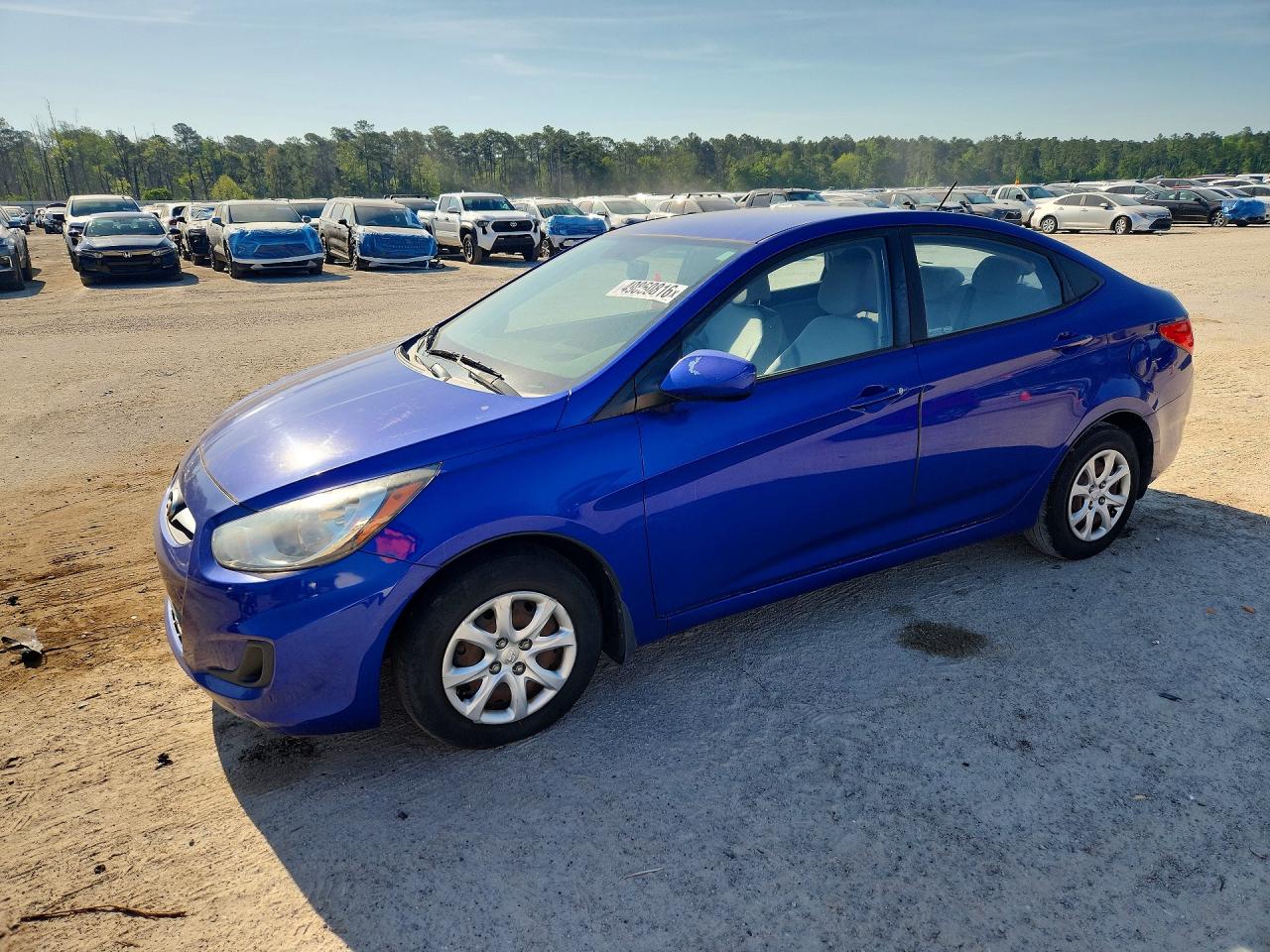 2012 Hyundai Accent GLS, VIN KMHCT4AE5CU159014 — Minor dents and scratches