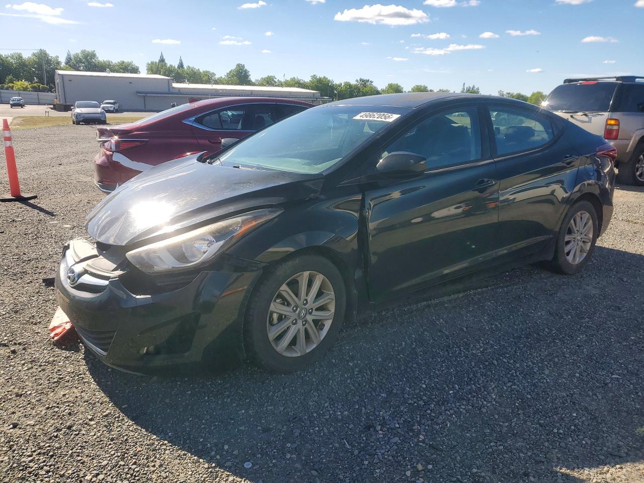 2014 Hyundai Elantra SE, VIN KMHDH4AE0EU171922 — Front end