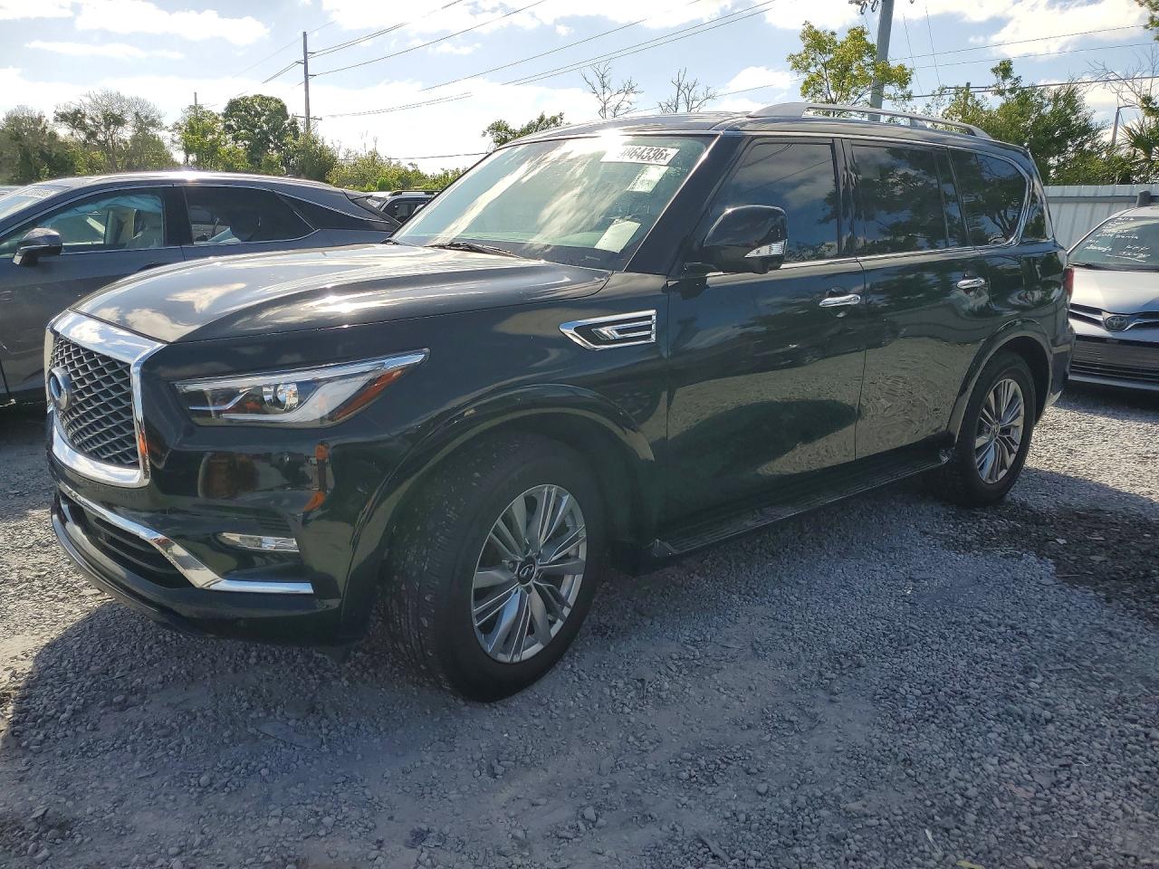 2021 Infiniti QX80 Premium Select, VIN JN8AZ2AF6M9715797 — Minor dents and scratches