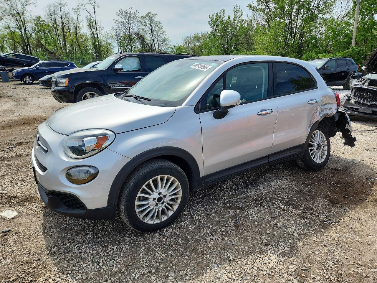 2019 FIAT 500X Pop, VIN ZFBNFYA16KP775684 — Rear end