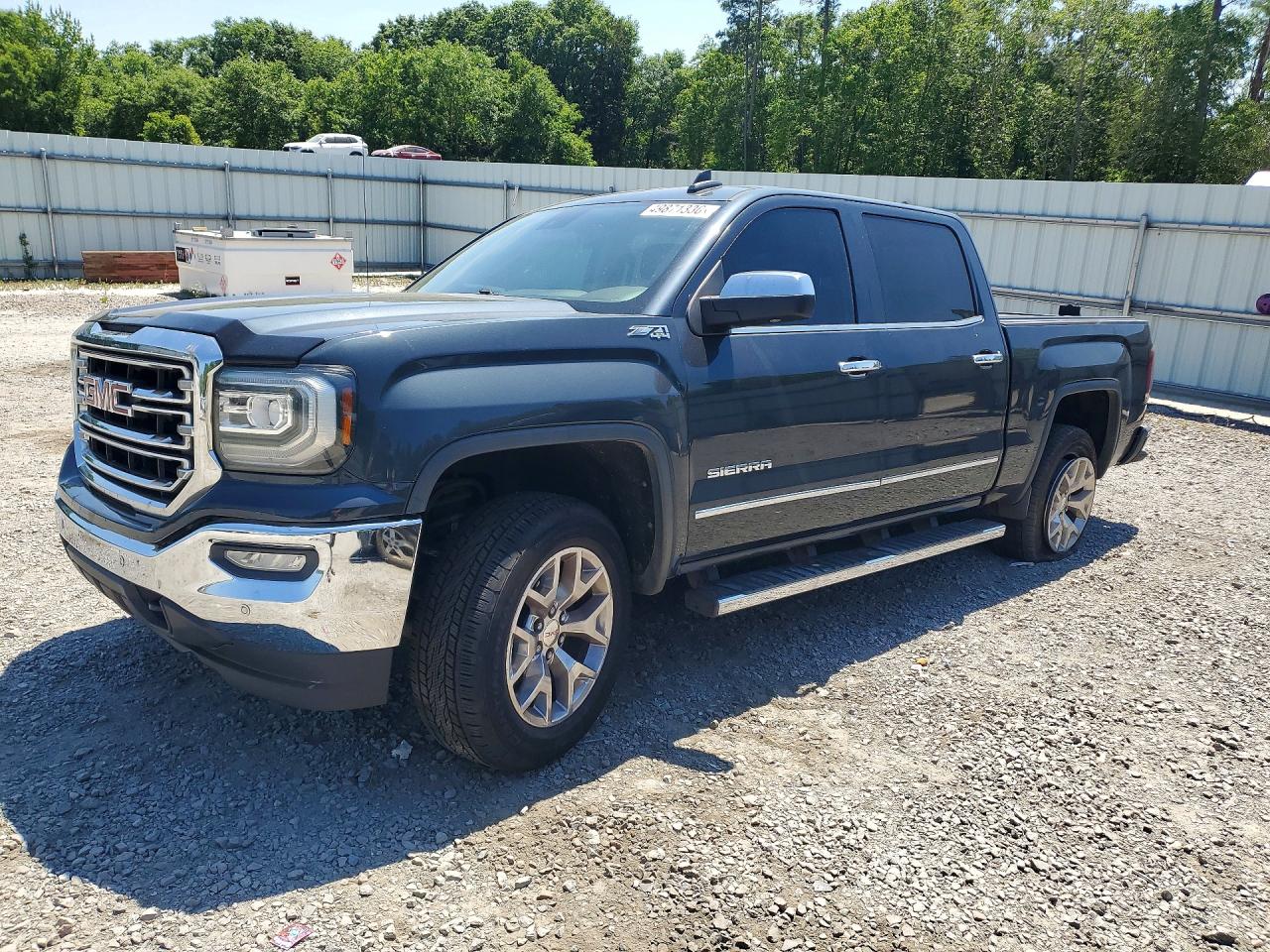 2018 GMC Sierra 1500 SLT, VIN 3GTU2NEC7JG194633 — Side