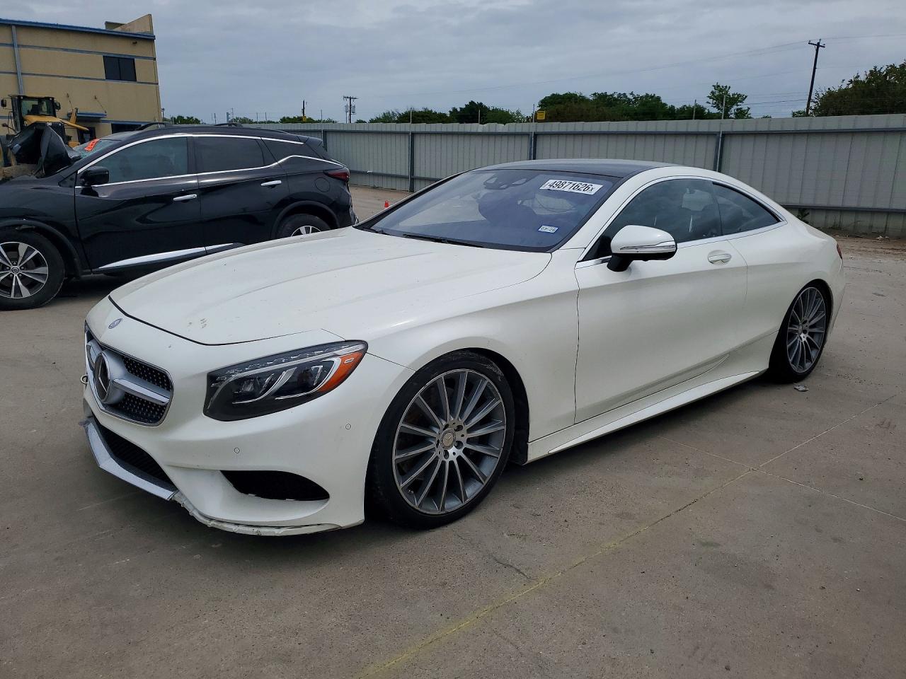 2015 Mercedes-Benz S 550, VIN WDDXJ8FB5FA010566 — Front end