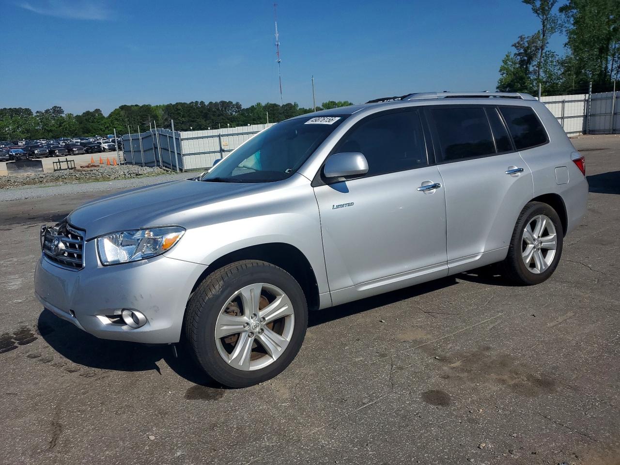 2009 Toyota Highlander Limited, VIN JTEDS42A692082077 — Side