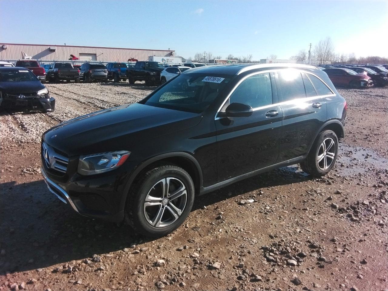 2016 Mercedes-Benz GLC 300, VIN WDC0G4KB9GF059471 — Rear end