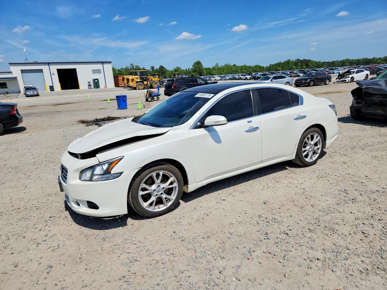 2014 Nissan Maxima S, VIN 1N4AA5AP5EC448966 — Перед