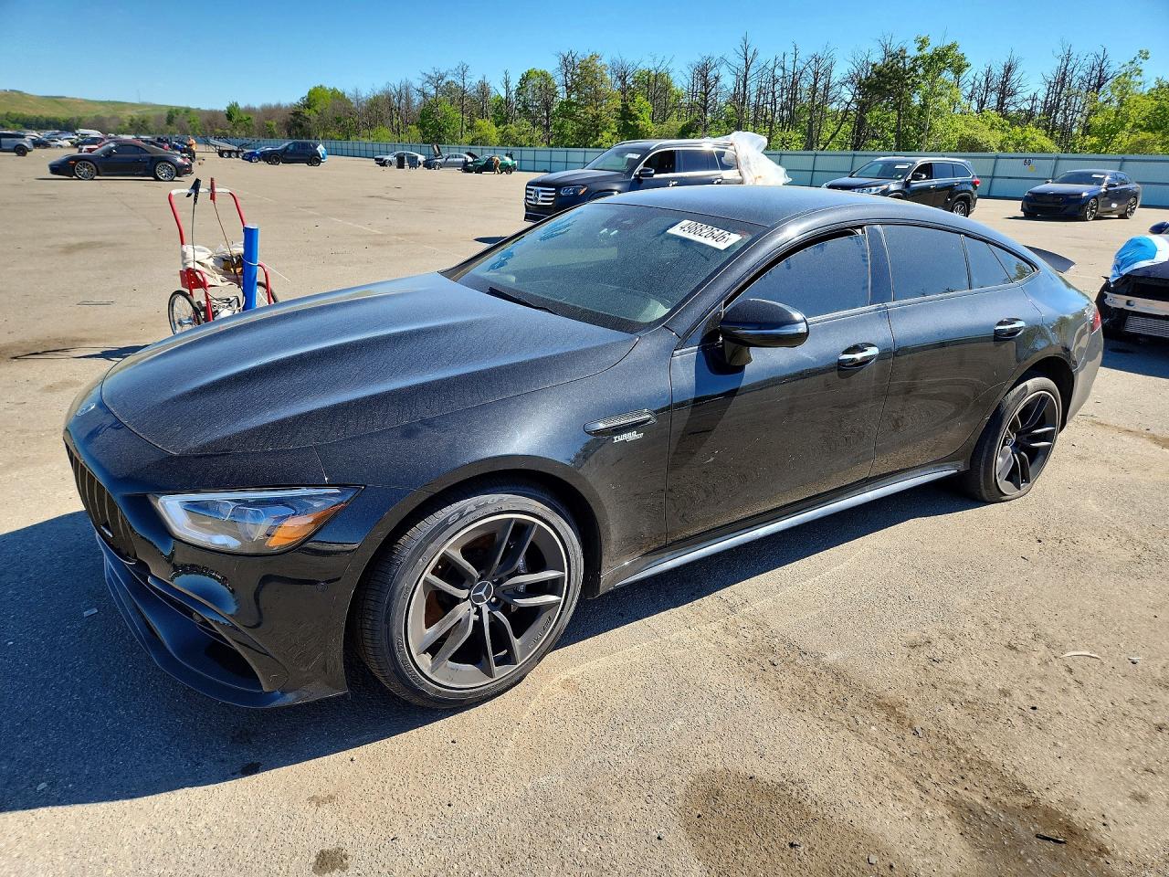 2021 Mercedes-Benz AMG GT 53, VIN W1K7X6BB3MA040199 — Front end