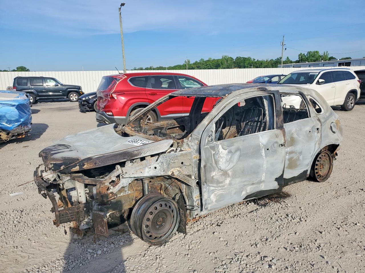 2021 Mitsubishi Outlander ES, VIN JA4APUAU9MU021432 — Burn