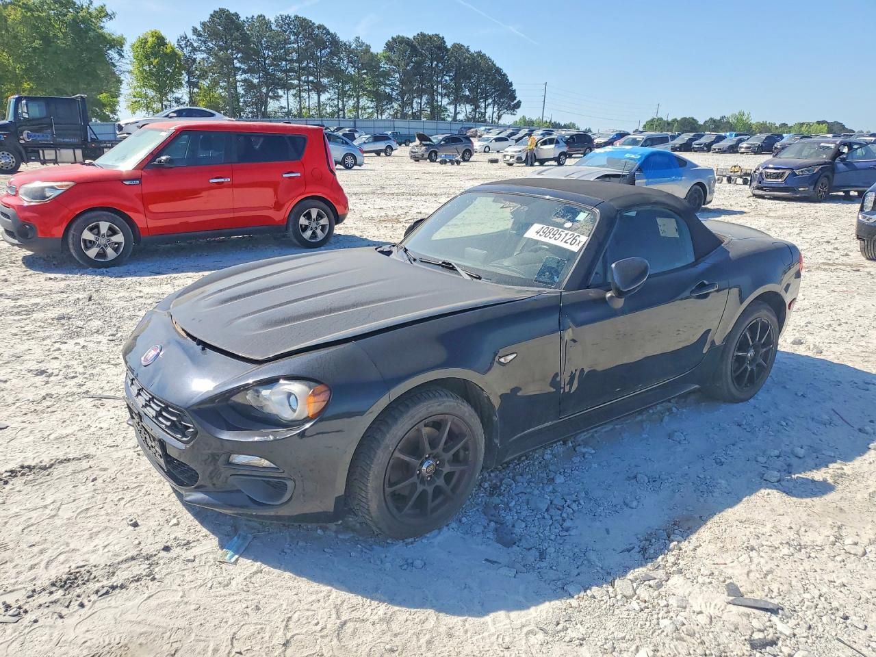 2019 FIAT 124 Spider Lusso, VIN JC1NFAEK7K0142253 — Front end