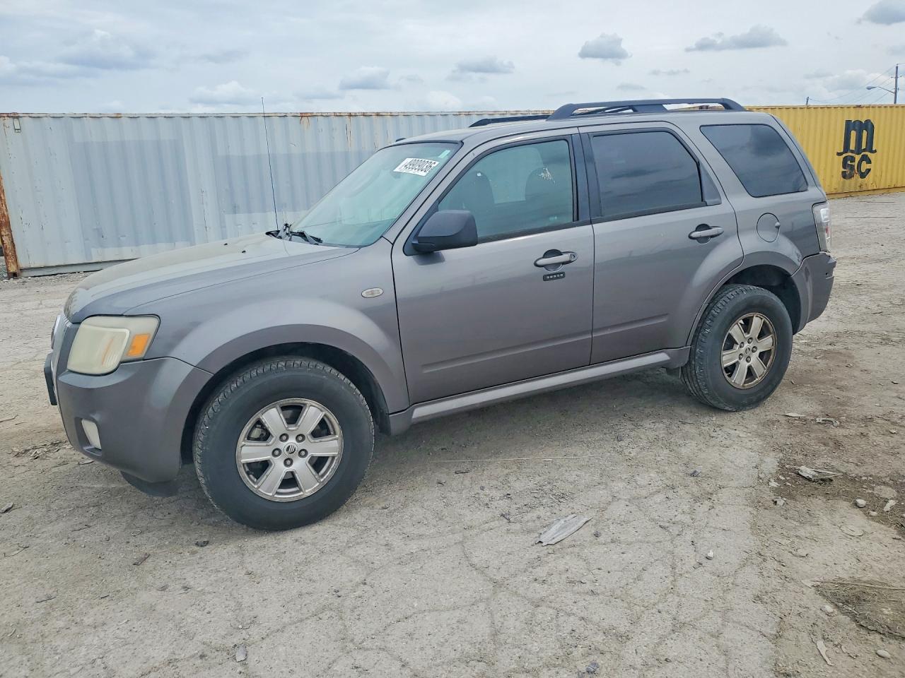 2009 Mercury Mariner, VIN 4M2CU81G79KJ04704 — Rear end