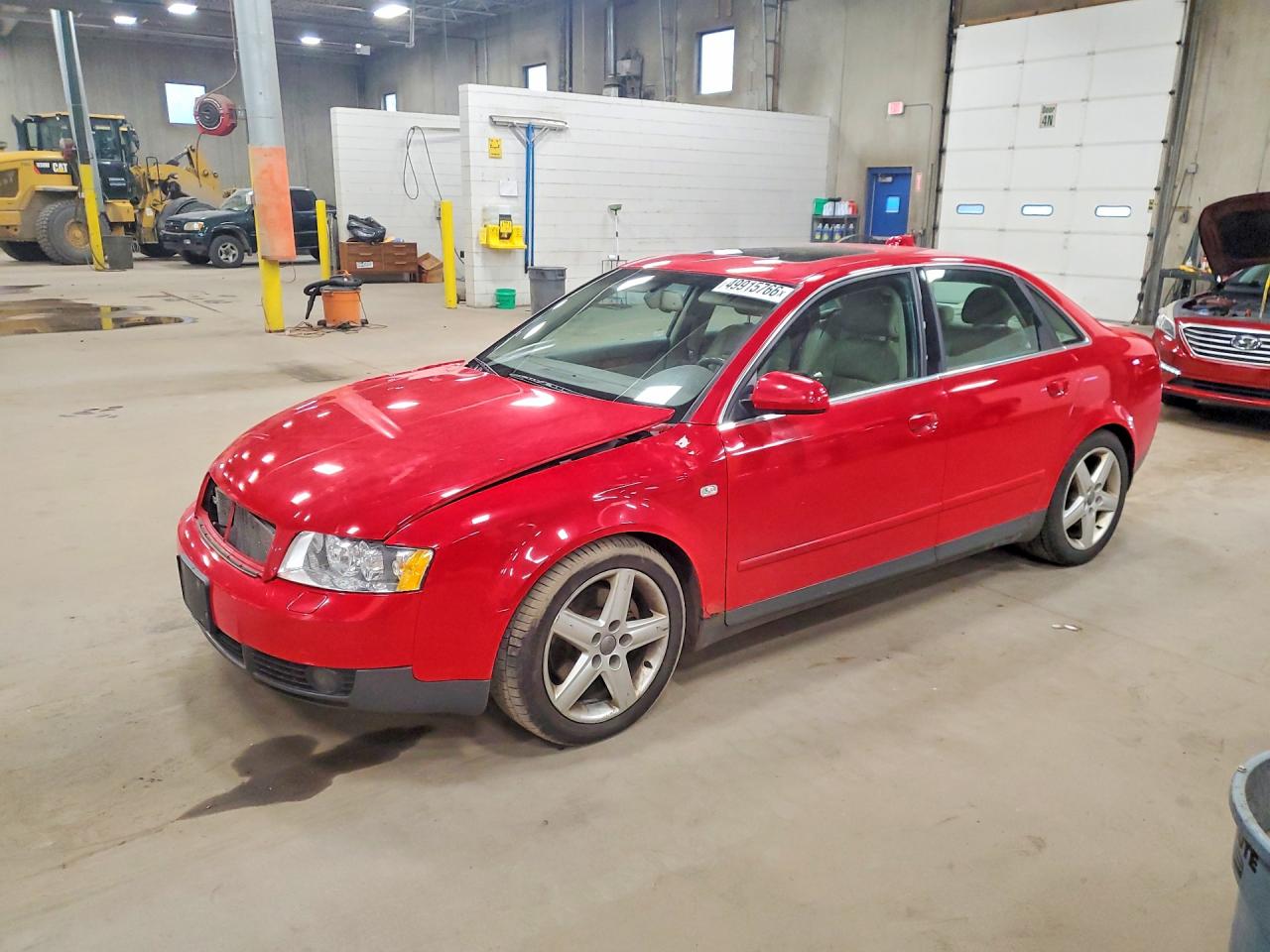 2004 Audi A4 3.0L, VIN WAULT68E84A059544 — Vandalism