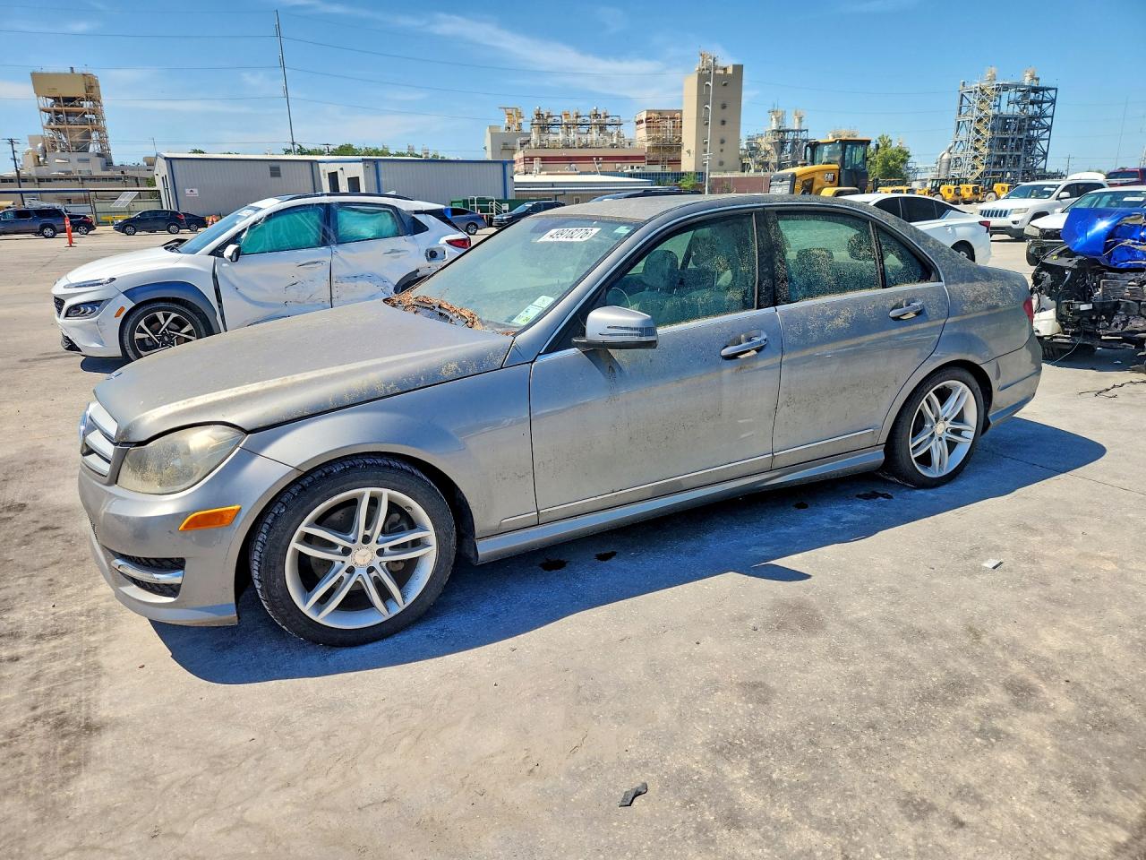 2013 Mercedes-Benz C 250 Sport, VIN WDDGF4HB5DA852022 — Biohazard / chemical