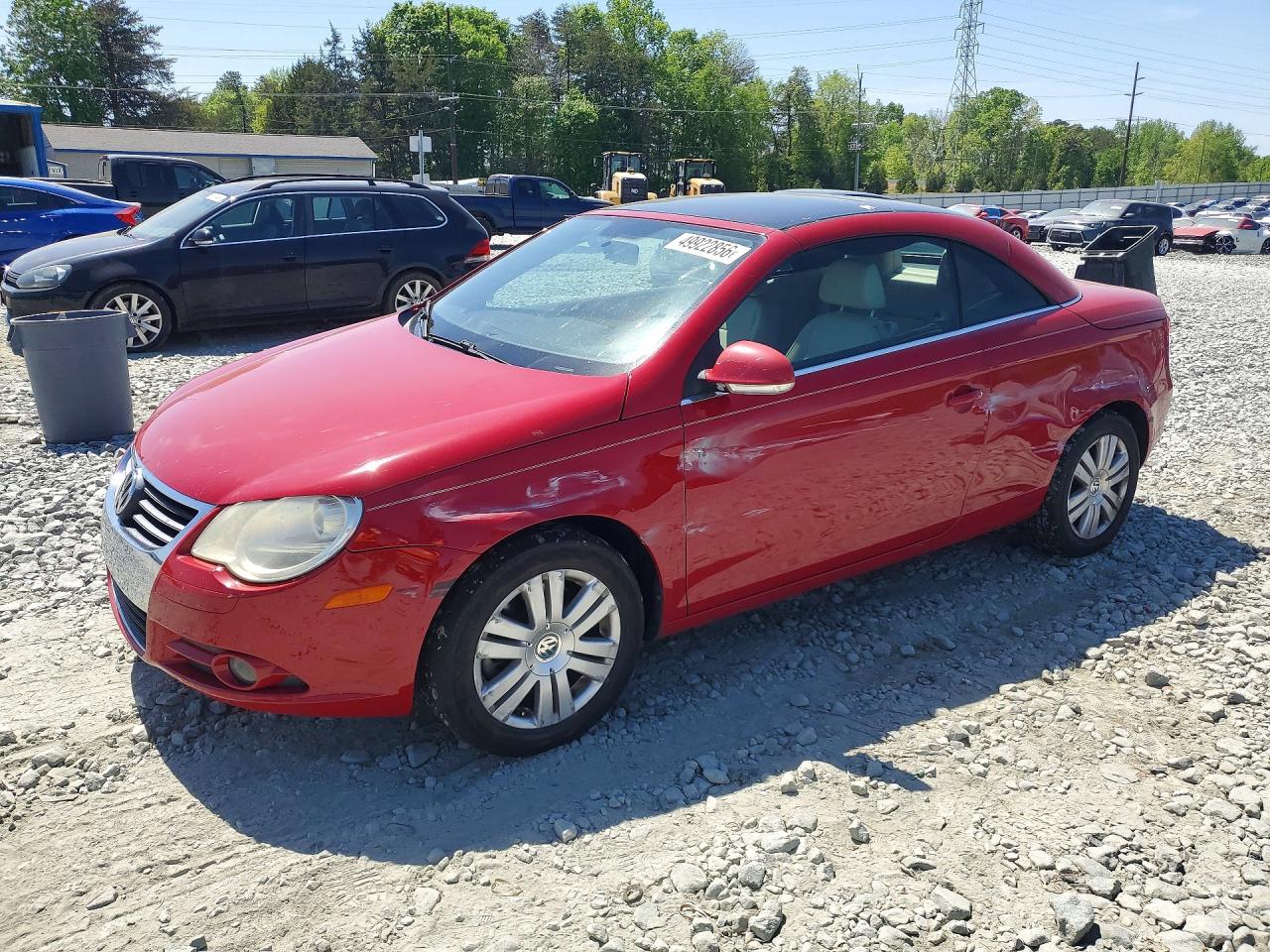 2007 Volkswagen Eos, VIN WVWAA71F37V019815 — Side
